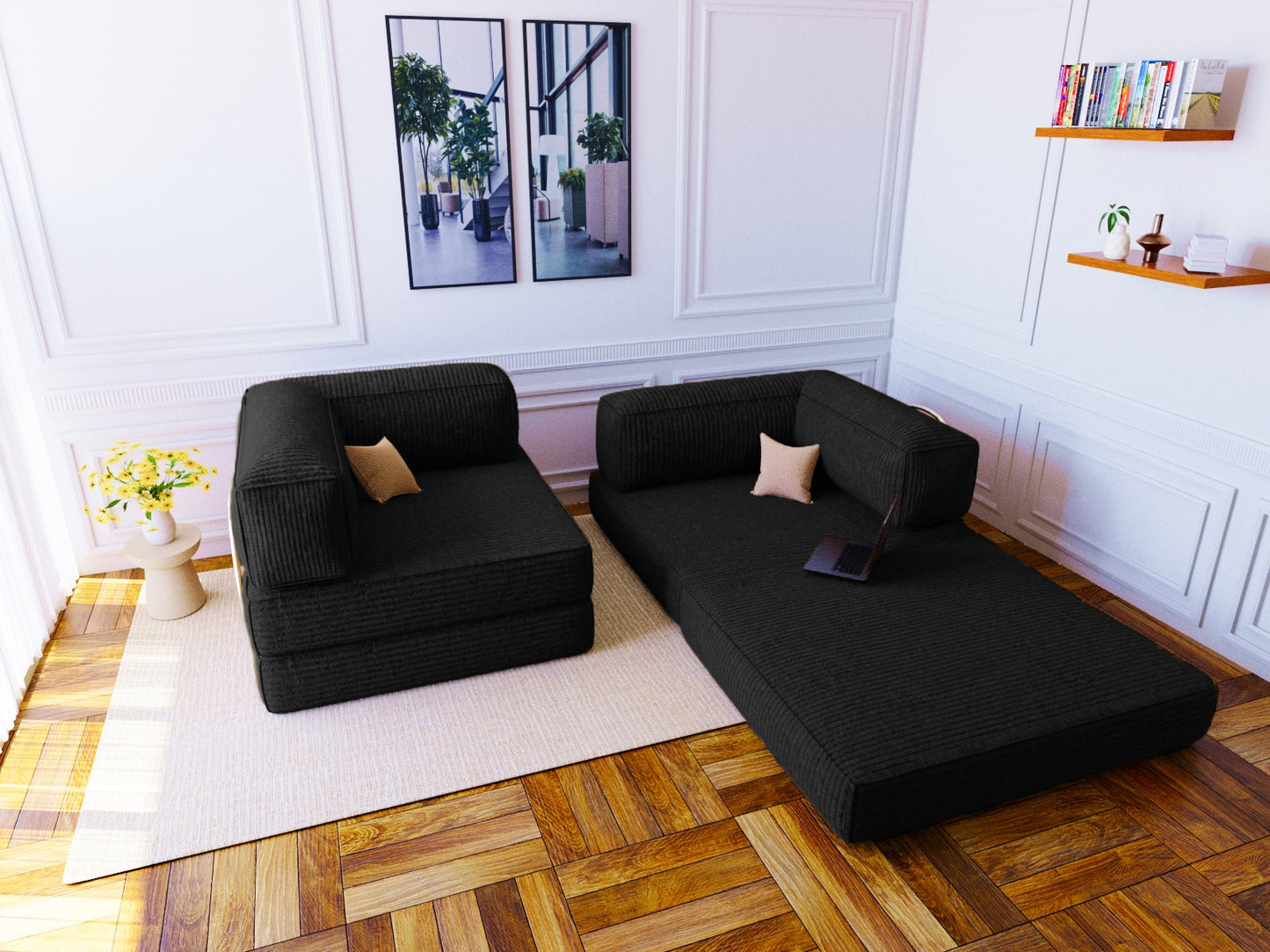 Sofa & Ottoman