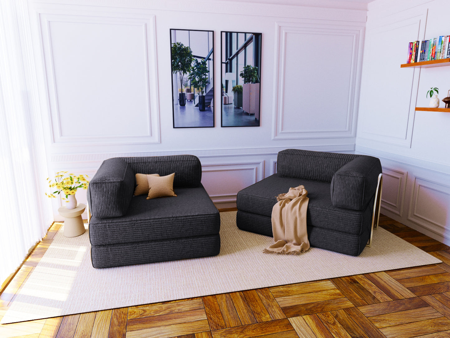Convertible Floor Sofa