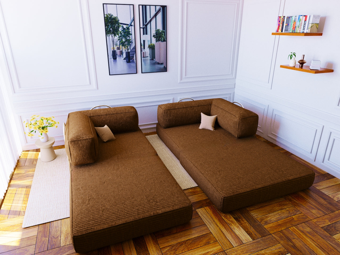 Convertible Floor Sofa