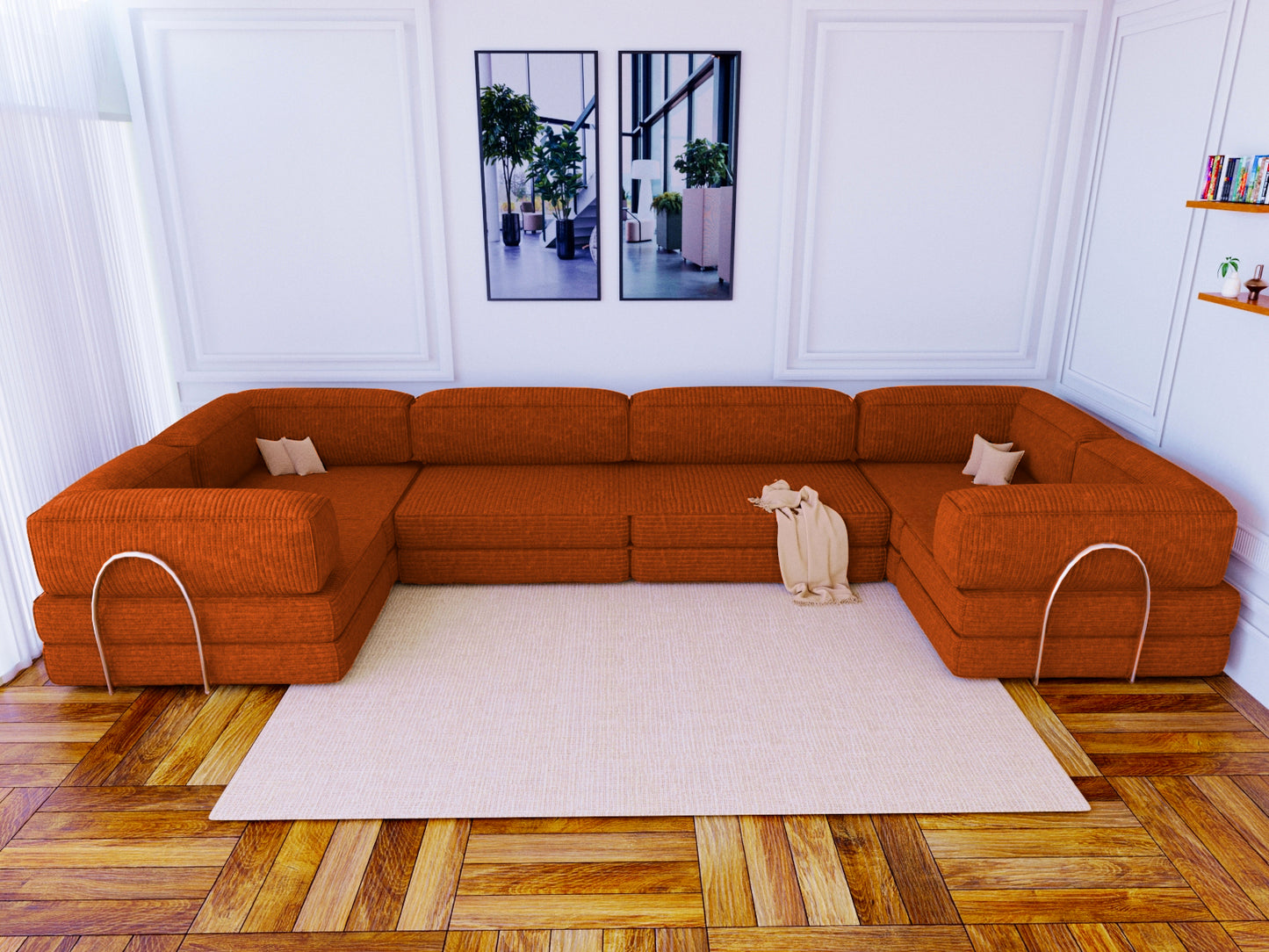 Convertible Floor Sofa