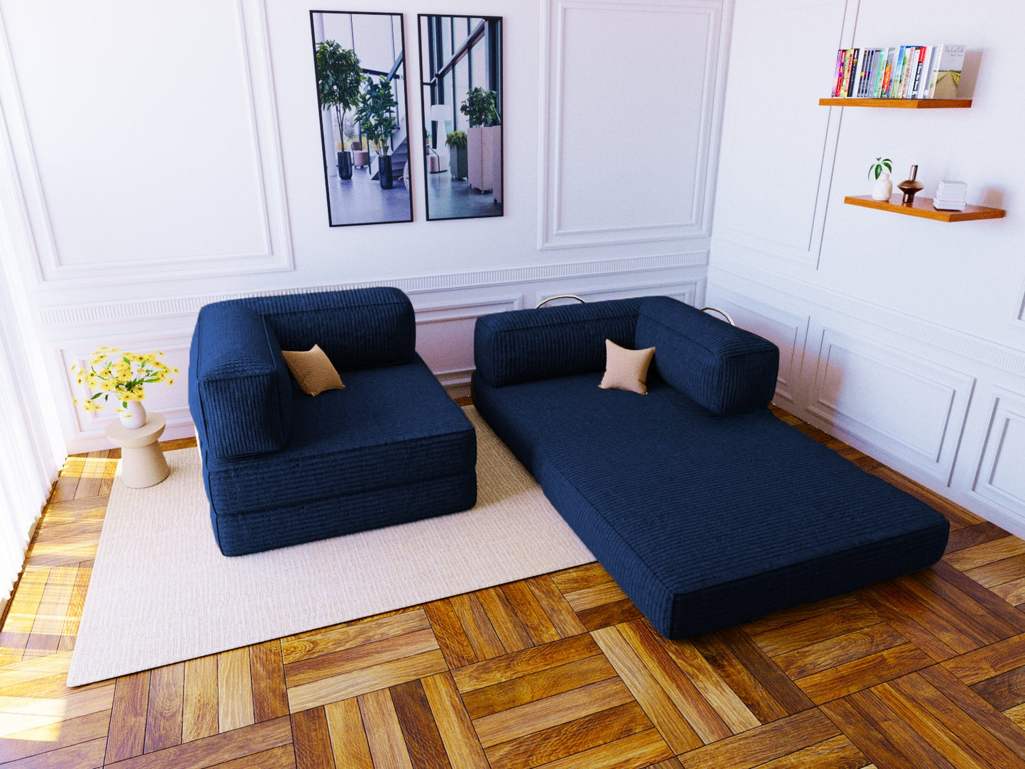 Convertible Floor Sofa