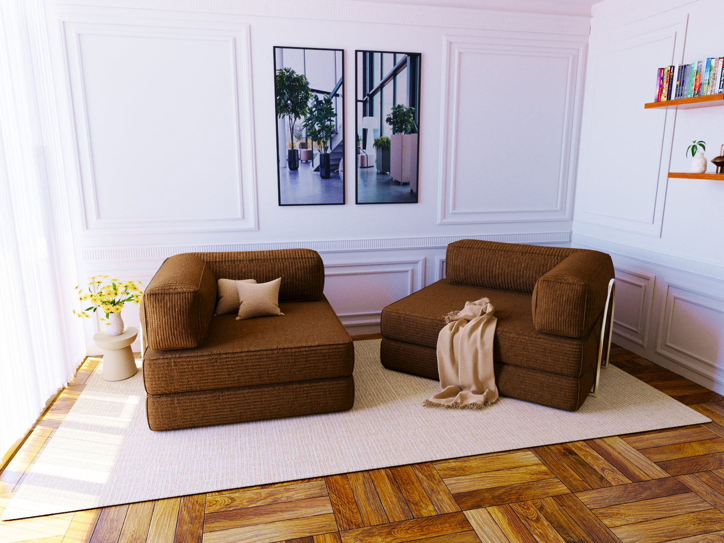 Convertible Floor Sofa
