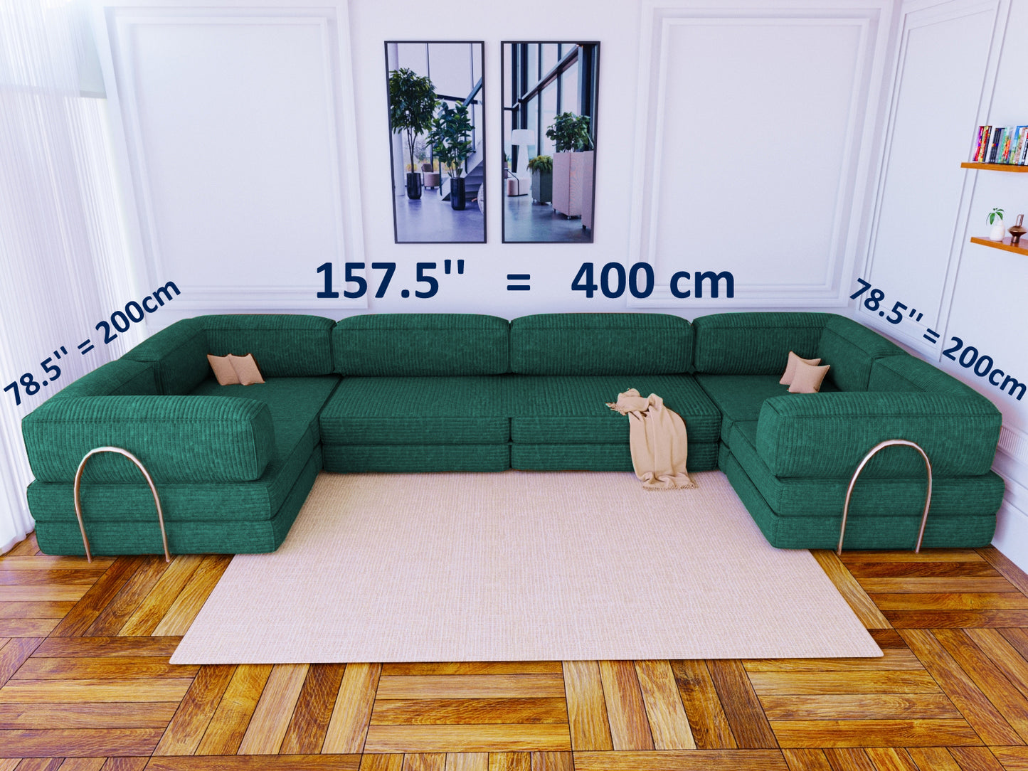 Convertible Floor Sofa