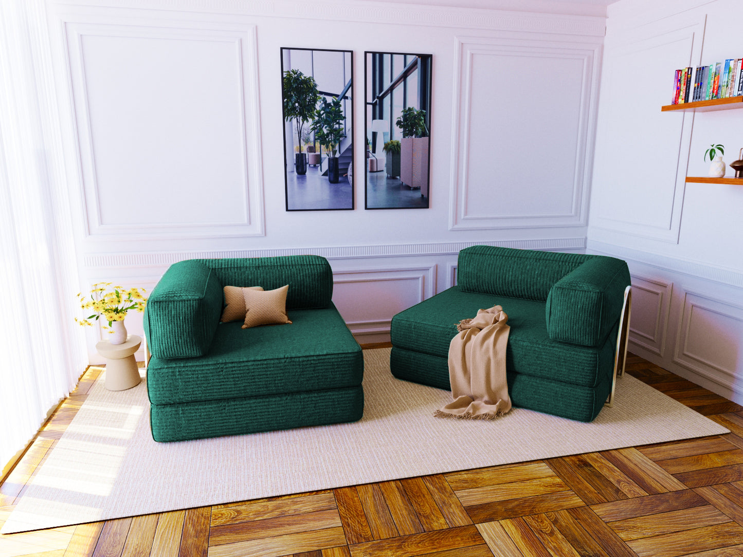 Convertible Floor Sofa