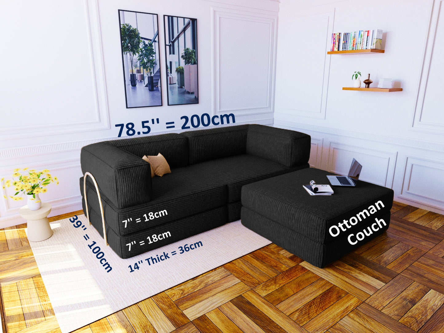 Sofa & Ottoman