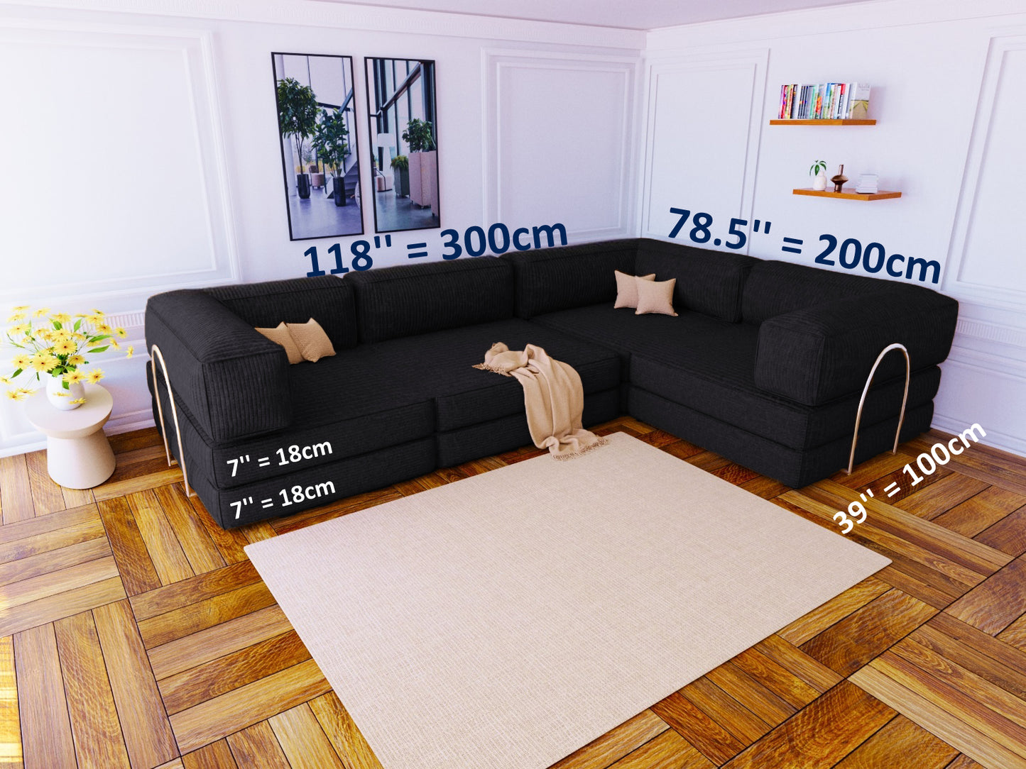 Sofa & Ottoman