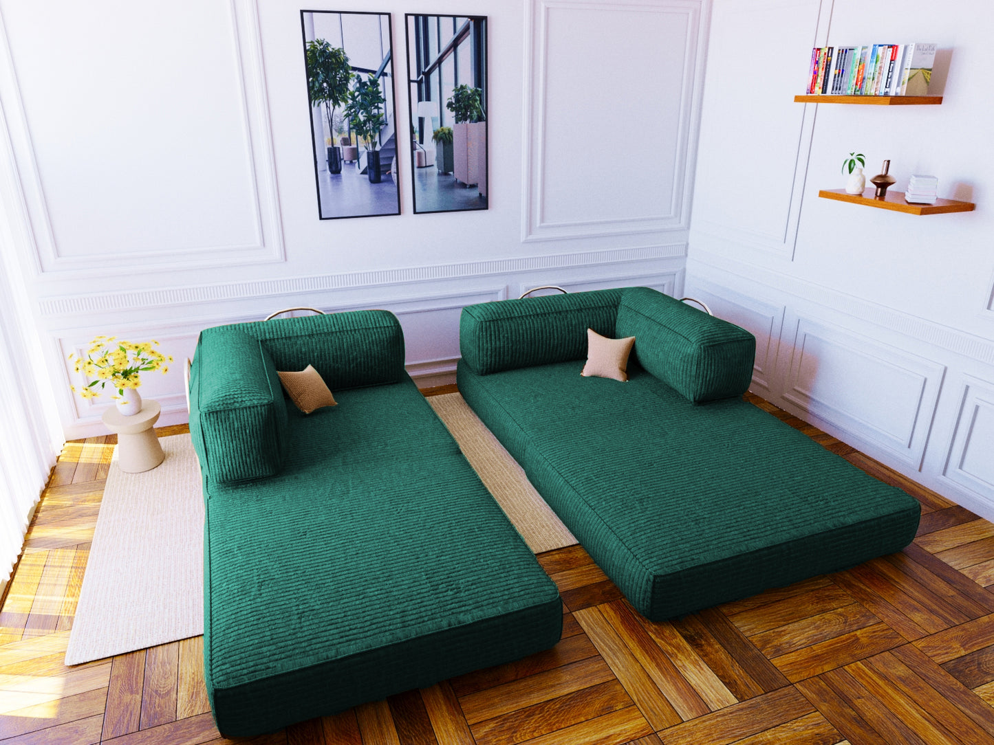 Convertible Floor Sofa