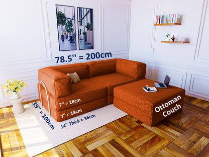 Convertible Floor Sofa